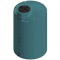 525 Gallon Green MDLPE ProChem® Potable Water Tank (1.0 Specific Gravity) with Top & Bottom Port & 16" Lid - 48" Dia. x 82" Hgt.