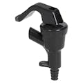 CBT No-Drip® Black Polypropylene Picnic Tap Faucet for 3/16" ID Tubing