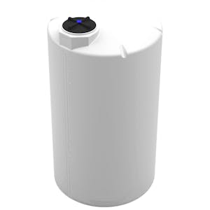 1500 Gallon Natural MDLPE ProChem® Process Chemical Tank (1.5 Specific Gravity) with 16" Lid - 64" Dia. x 118" Hgt.