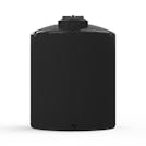 1000 Gallon Black MDLPE ProChem® Potable Water Tank (1.0 Specific Gravity) with Top & Bottom Port & 16" Lid - 64" Dia. x 82" Hgt.