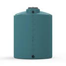 1000 Gallon Green MDLPE ProChem® Potable Water Tank (1.0 Specific Gravity) with Top & Bottom Port & 16" Lid - 64" Dia. x 82" Hgt.