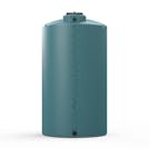 1500 Gallon Green MDLPE ProChem® Potable Water Tank (1.0 Specific Gravity) with Top & Bottom Port & 16" Lid - 64" Dia. x 118" Hgt.