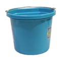20 Quart Teal Blue Flat Buck Bucket