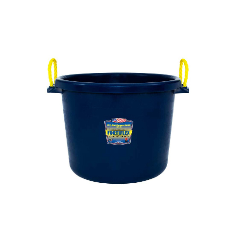 40 Quart Black Multi-Purpose Bucket | U.S. Plastic Corp.