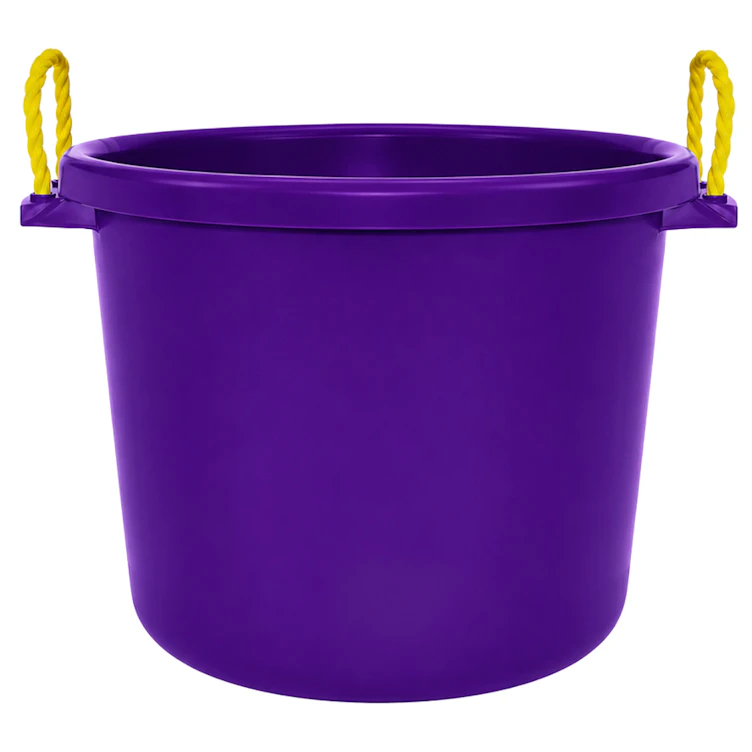 70 Quart Dark Purple Multi-Purpose Bucket