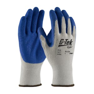 Large Rubber Coated Knit Gloves
