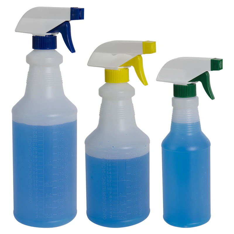 Color-Coded Food-Grade Spray Bottles & Sprayers