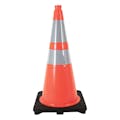 28" Orange Reflective Traffic Safety Cone - Case of 6