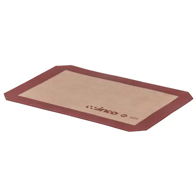 1/4 Size Silicone Baking Mat - 11-3/4" L x 8-1/4" W