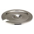 Stainless Steel Notched Cover for 7 Qt. Round Inset Pan