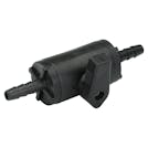 3/8" Hose Barb x 3/8" Hose Barb Series 638 Straight Nylon Ball Valve with Buna-N Seal