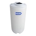 Gemini® 160 Gallon Tan XLPE Dual Containment Tank (1.9 Specific Gravity) with Domed Top & 8" Twist Lid - 34" Dia. x 68" Hgt.