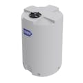Gemini® 750 Gallon Tan XLPE Dual Containment Tank (1.9 Specific Gravity) with Domed Top & 16" Twist Lid - 61" Dia. x 94" Hgt.