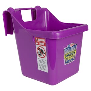 16 Quart Purple Hook Over The Fence Container