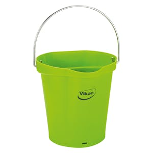 1.58 Gallon Vikan® Lime Green Polypropylene Bucket