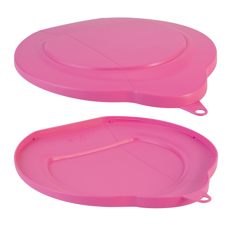 1.58 Gallon Vikan® Pink Polypropylene Bucket Lid