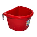 20 Quart Red Hook Over the Fence Container with L Brackets