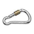 5/16" Thick x 3.4" L Zinc-Plated Carbon Steel Harness Clip with Brass Screw Lock
