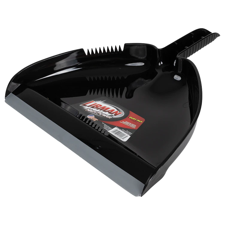 13" Black Libman® Dustpan