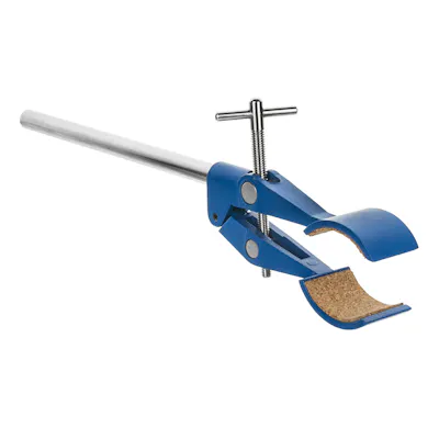Two-Prong Cork-Lined Retort Clamp