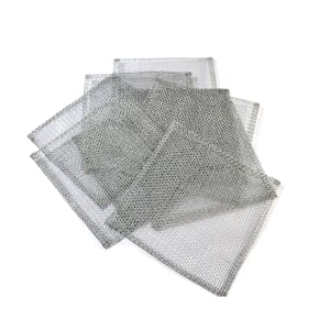 5" x 5" Galvanized Iron Wire Gauze Squares - Pack of 10