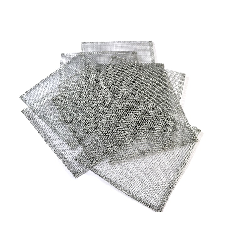 6" x 6" Galvanized Iron Wire Gauze Squares - Pack of 10