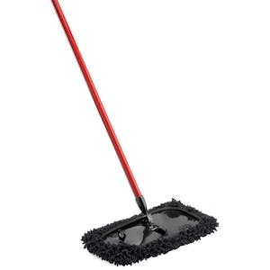 18" Black/Red Libman® Microfiber Dust Mop - Case of 4