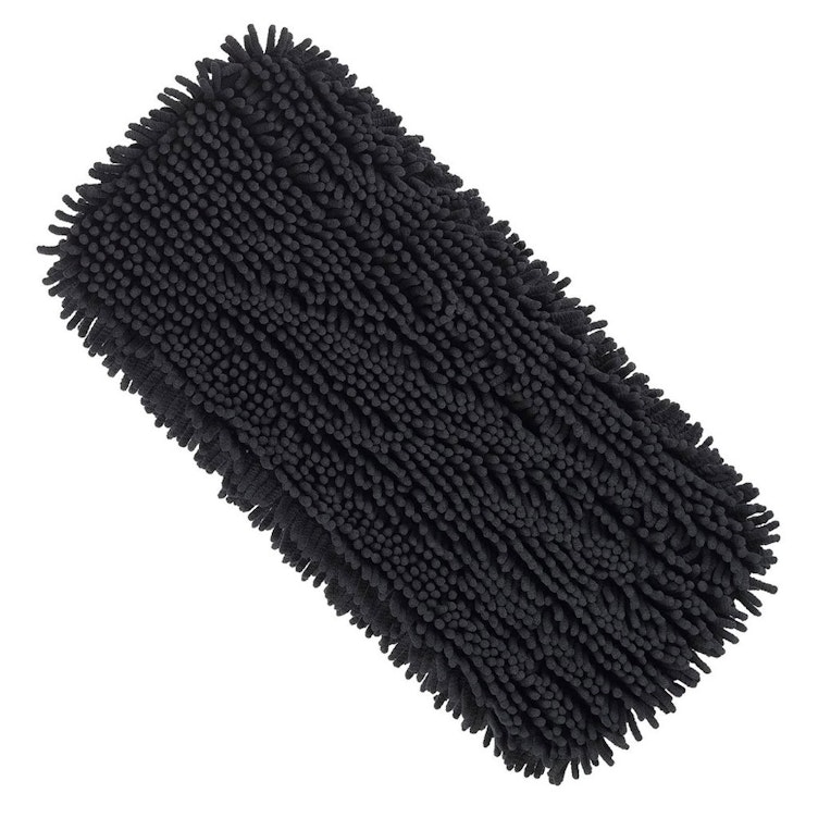 18" Black Libman® Microfiber Dust Mop Replacement Pad - Case of 6