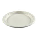 10" Round Natural Fiber Compostable Plate - Case of 500