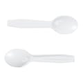 White Polystyrene Disposable Taster Spoon - Case of 3000