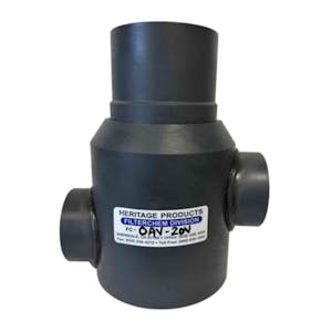 2" Gray PVC One-Way Air-Operated Valve