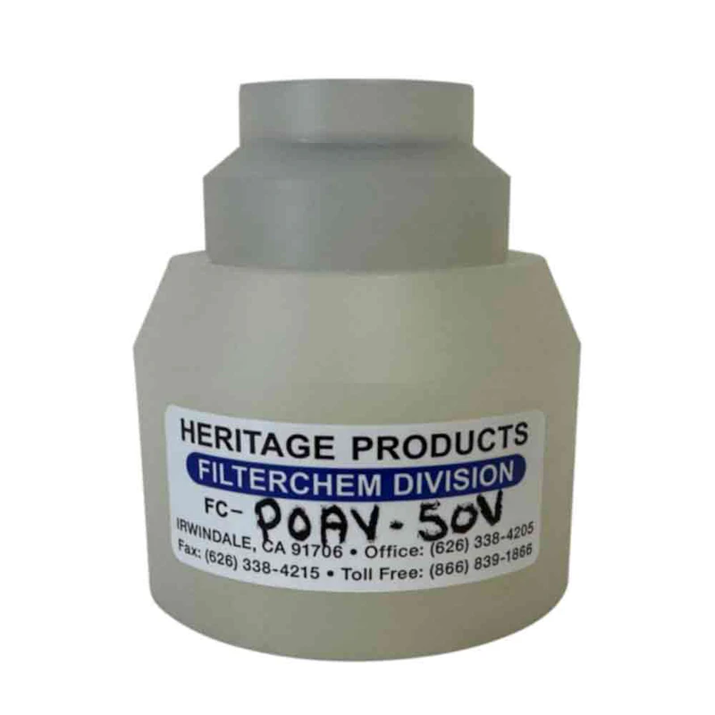 1/2" Natural Polypropylene One-Way Air-Operated Valve
