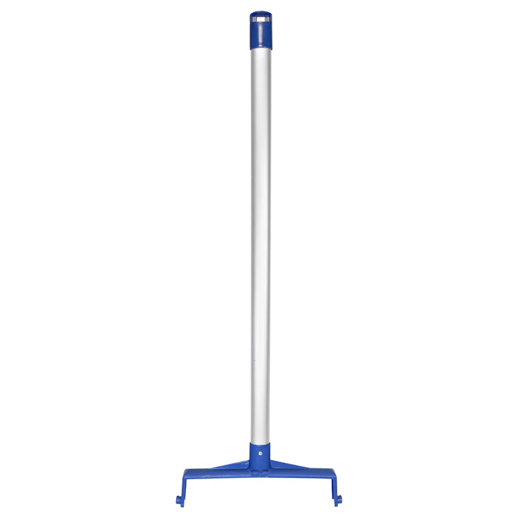 Blue Sparta® Upright Lobby Dustpan - Open Lid