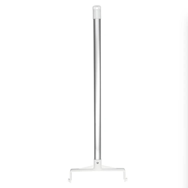 White Sparta® Upright Lobby Dustpan - Open Lid