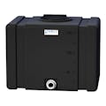 150 Gallon Black Tamco® Bulk Utility Tank with 12" Gasketed Lid & 2" FNPT Bulkhead Fitting - 42-1/2" L x 30-1/2" W x 35-1/4" Hgt.