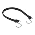 20" L Black EPDM Rubber Utility Strap with S-Hooks