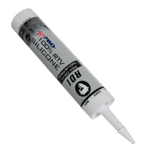 10.1 oz. White 100% RTV Silicone Industrial-Grade Sealant - Cartridge