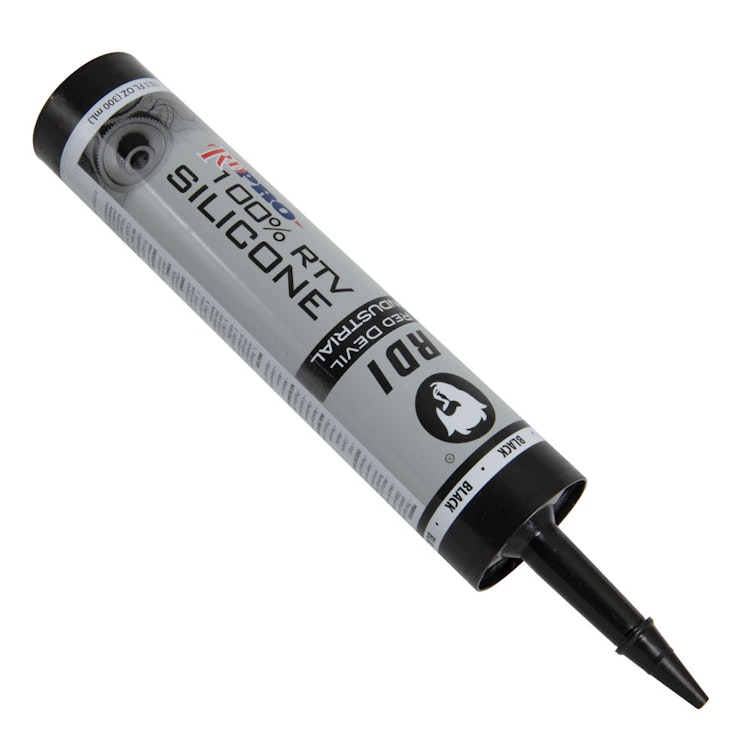 10.1 oz. Black 100% RTV Silicone Industrial-Grade Sealant - Cartridge