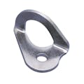 1.31" Opening ID L x 0.8" Opening ID W Type 304 Stainless Steel Tie Down Tab with 1 Mounting Hole