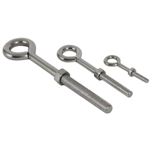 Stainless Steel Lag Eye Bolts