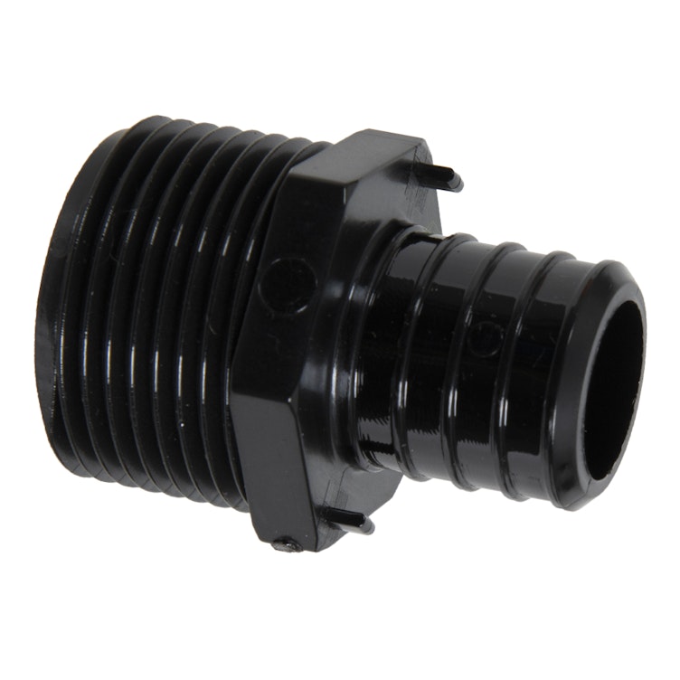 3/4" CTS x 3/4" MNPT SharkBite® Poly Crimp PEX Male Adapter