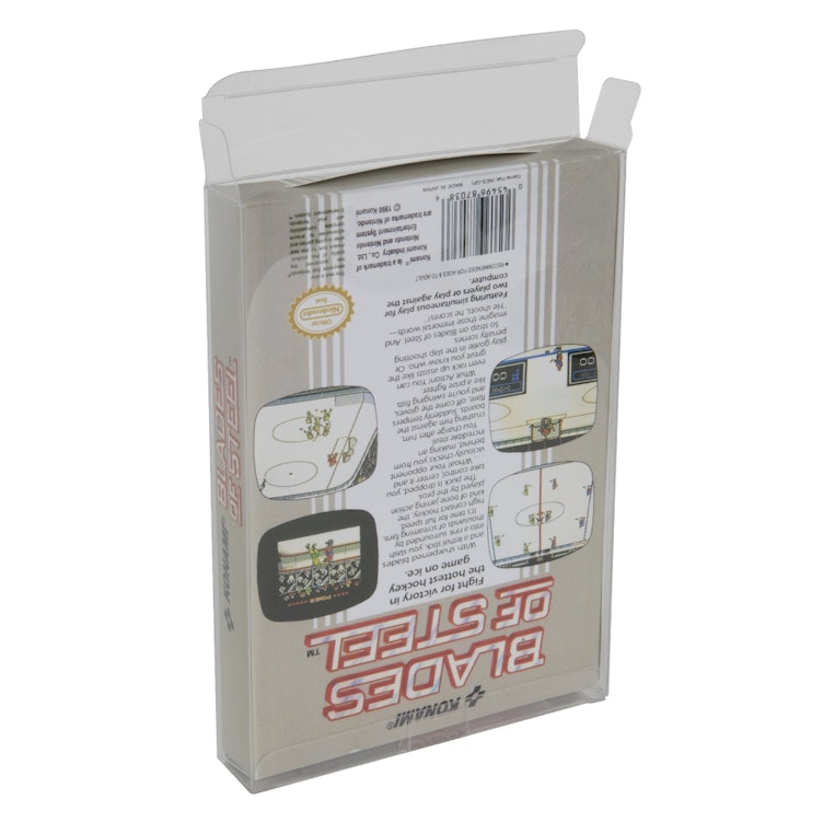 BOXPRO® Crystal Clear Protector for NES Cartridge in Box - 7-1/8" L x 5-1/16" W x 1" Hgt. (Package of 10)