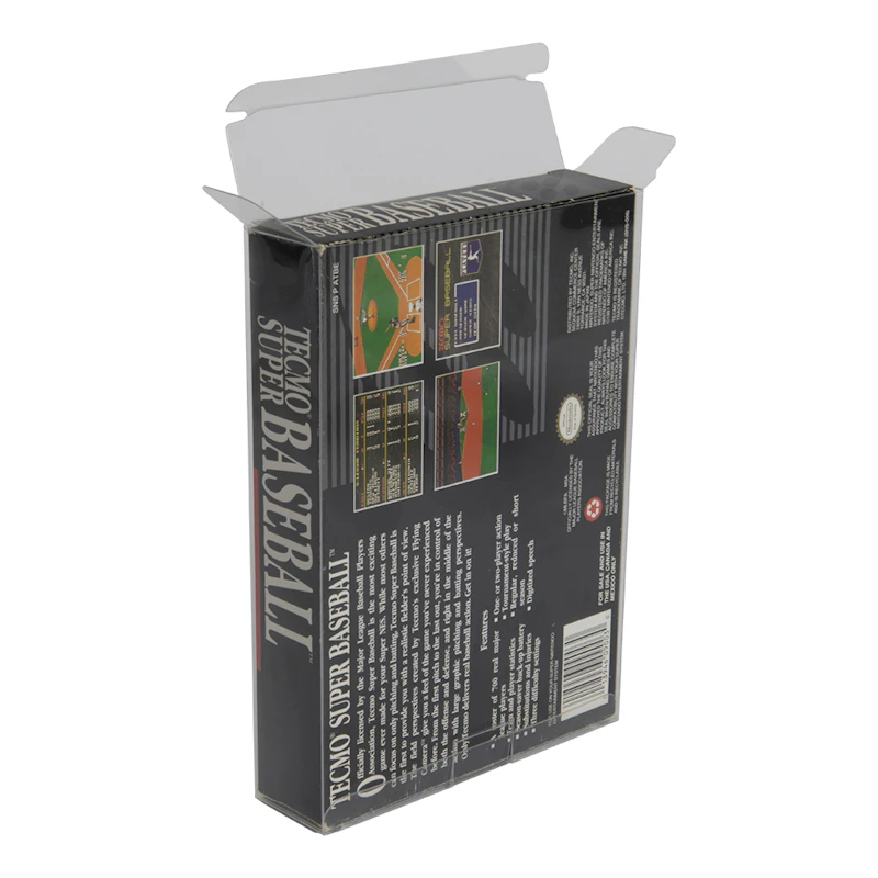 BOXPRO® Crystal Clear Protector for SNES, Atari Jaguar & Nintendo 64 Cartridges in Box - 7-1/16" L x 5" W x 1-5/16" Hgt. (Package of 10)