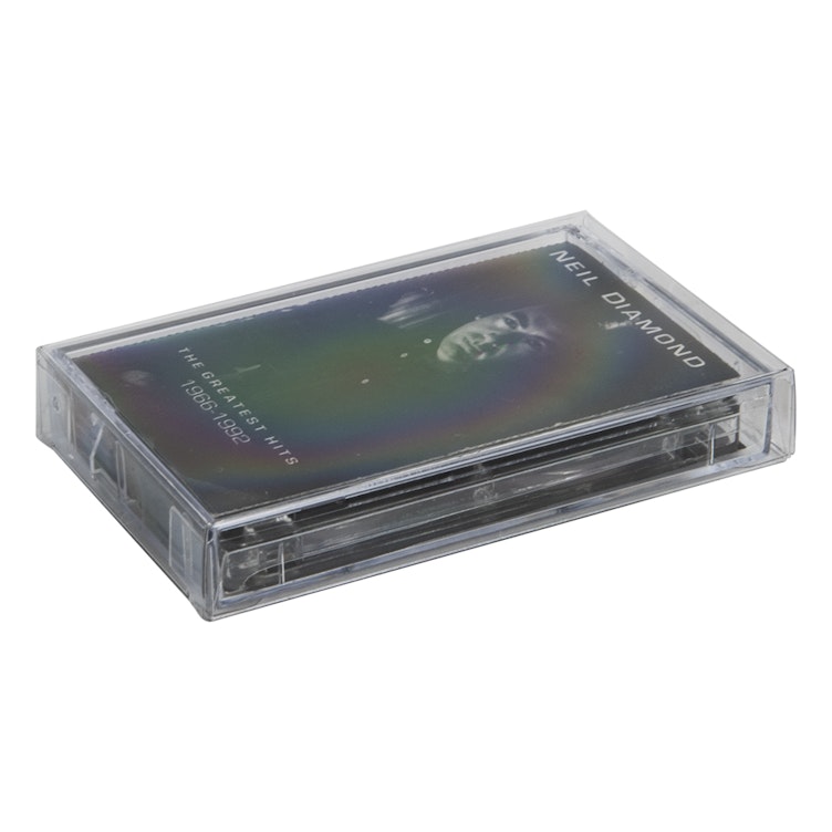 BOXPRO® Crystal Clear Protector for Audio Cassette Case Only - 4-3/8" L x 2-13/16" W x 11/16" Hgt. (Package of 10)