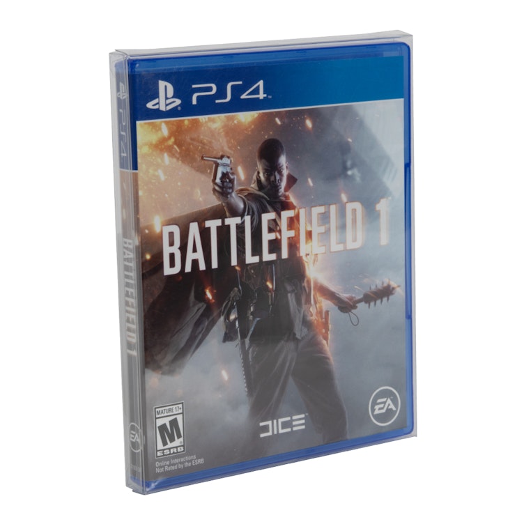 BOXPRO® Crystal Clear Protector for Xbox One™, PS4®, PS5®, Ultra HD DVD & Blu-ray Case - 6-13/16" L x 5-3/8" W x 9/16" Hgt. (Package of 10)