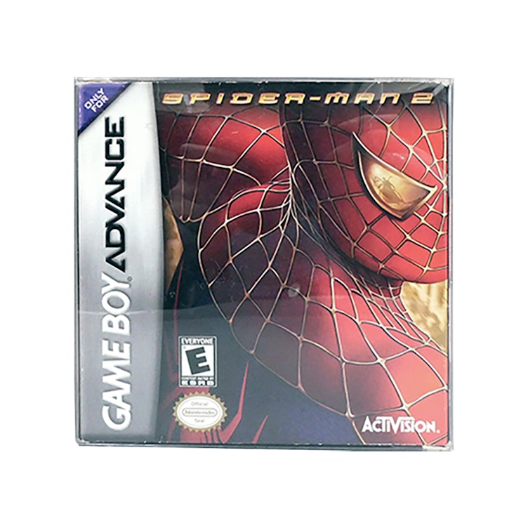 BOXPRO® Crystal Clear Protector for Game Boy™, GB Advance & GB Color Cartridge in Box - 5" L x 5" W x 1" Hgt. (Package of 10)