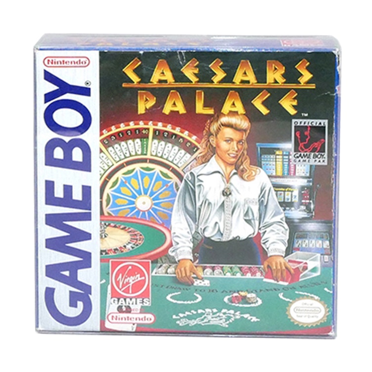 BOXPRO® Crystal Clear Protector for Game Boy™, GB Advance & GB Color Cartridge in Box - 5" L x 5" W x 1" Hgt. (Package of 10)