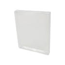 BOXPRO® Crystal Clear Protector for Blu-Ray SteelBook Case, Blu-Ray with Graphics Slip Cover & PS3® - 6-7/8" L x 5-7/16" W x 11/16" Hgt. (Package of 10)