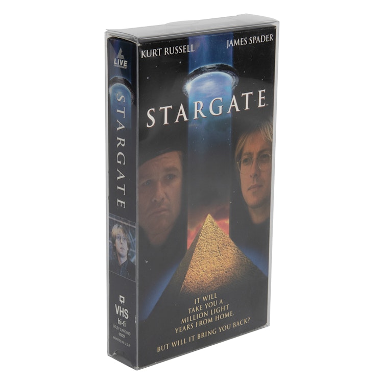 BOXPRO® Crystal Clear Protector for VHS Slip Case - 7-9/16" L x 4-13/16" W x 1-1/8" Hgt. (Package of 10)