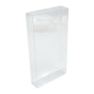 BOXPRO® Crystal Clear Protector for VHS Slip Case - 7-9/16" L x 4-13/16" W x 1-1/8" Hgt. (Package of 10)